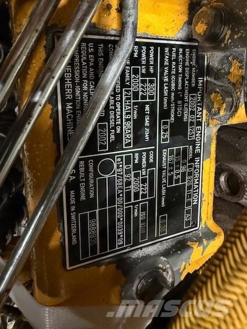 Liebherr D 926 TI-E Motorok