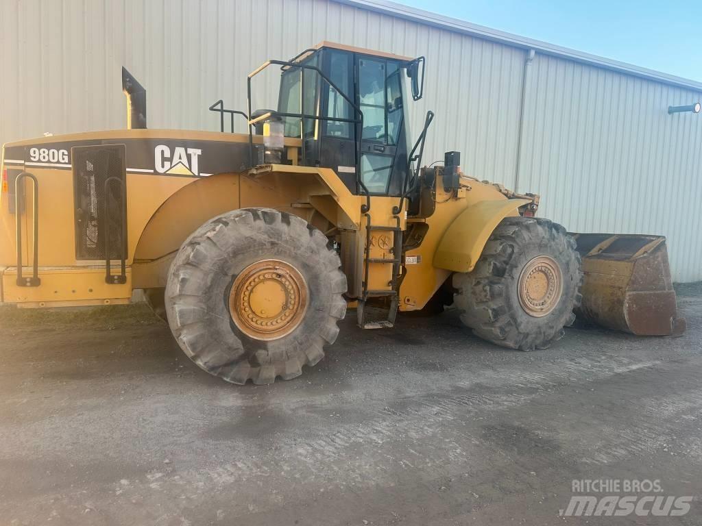 CAT 980 G Gumikerekes homlokrakodók