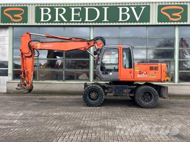 Hitachi ZX 160 W Gumikerekes kotrók