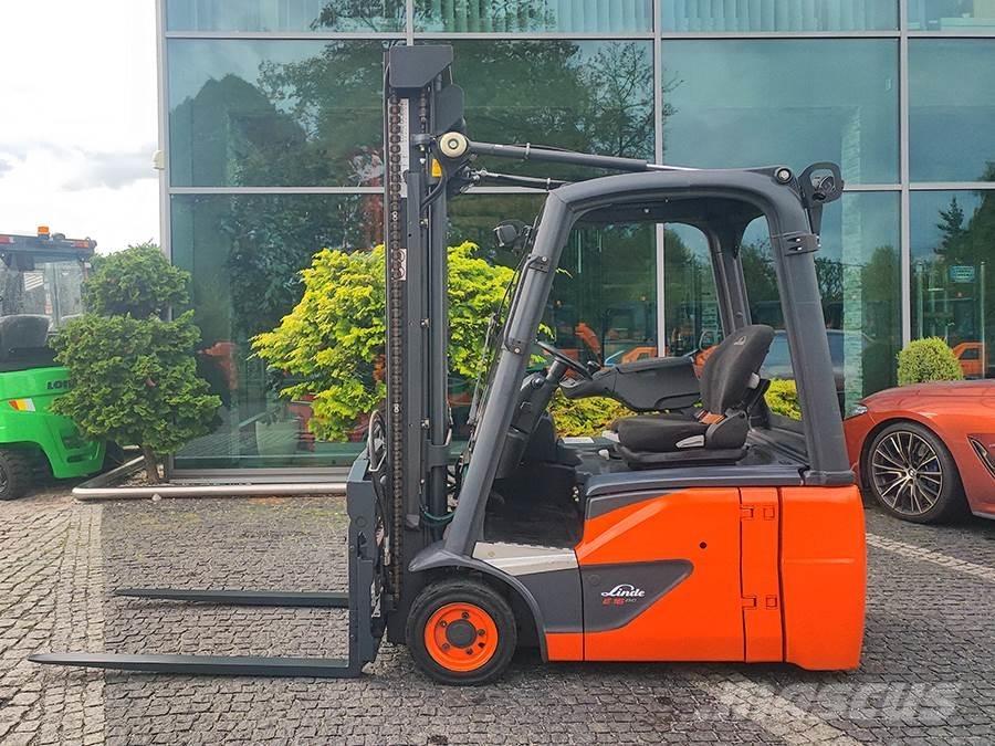 Linde E16C-02 Elektromos targoncák