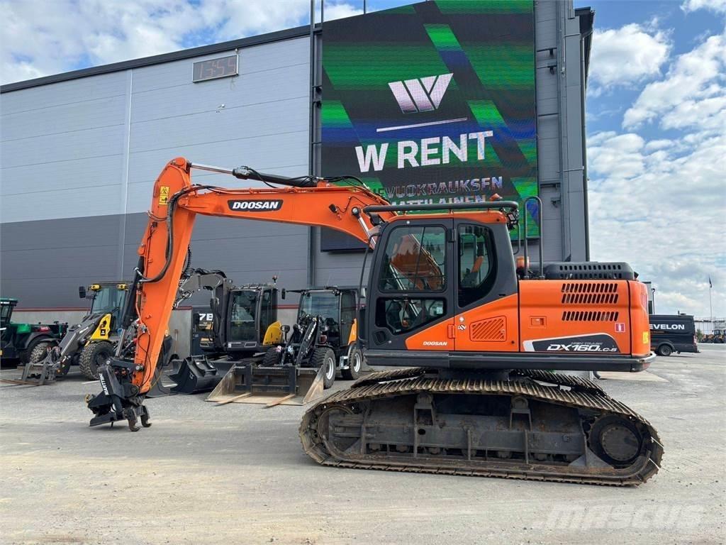 Doosan DX160HLC-5 Lánctalpas kotrók
