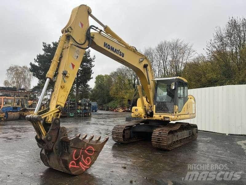 Komatsu PC160LC-7K Lánctalpas kotrók