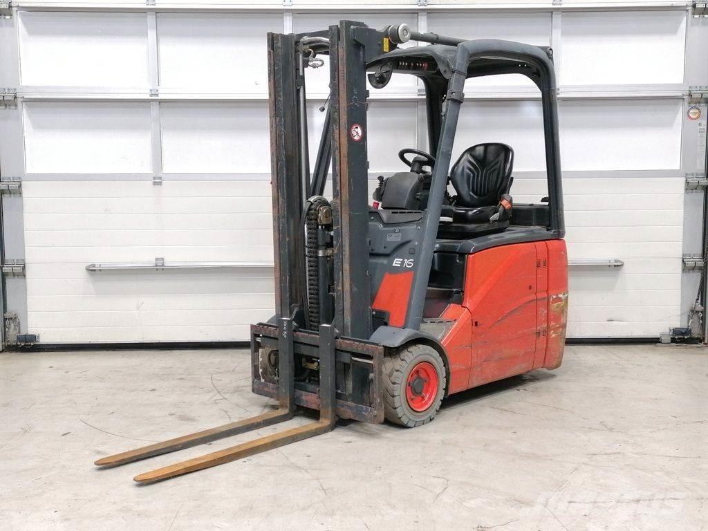 Linde E16H-01 Elektromos targoncák