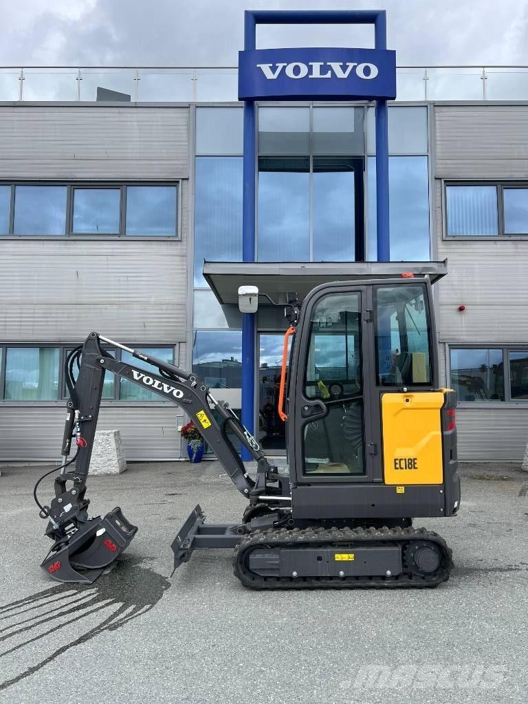 Volvo EC 18 E Mini kotrók < 7t