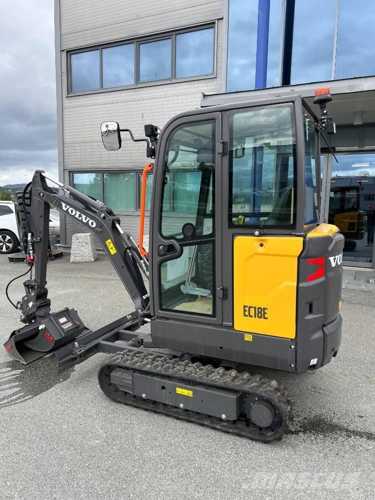 Volvo EC 18 E Mini kotrók < 7t