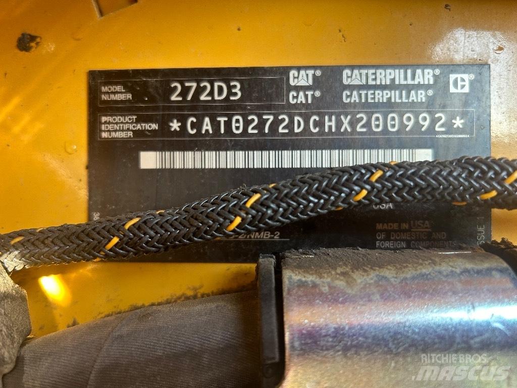 CAT 272 D3 Kompaktrakodók