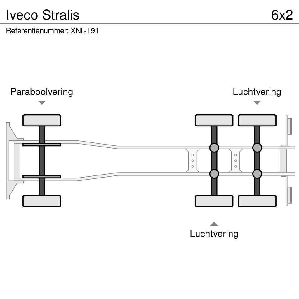 Iveco Stralis Konténer keretes / Konténeres teherautók