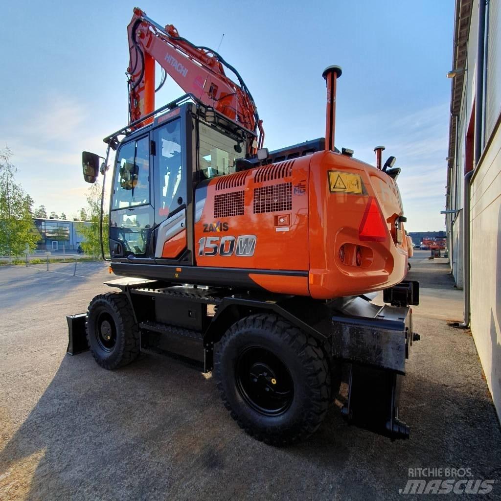 Hitachi ZX150W-7 Gumikerekes kotrók