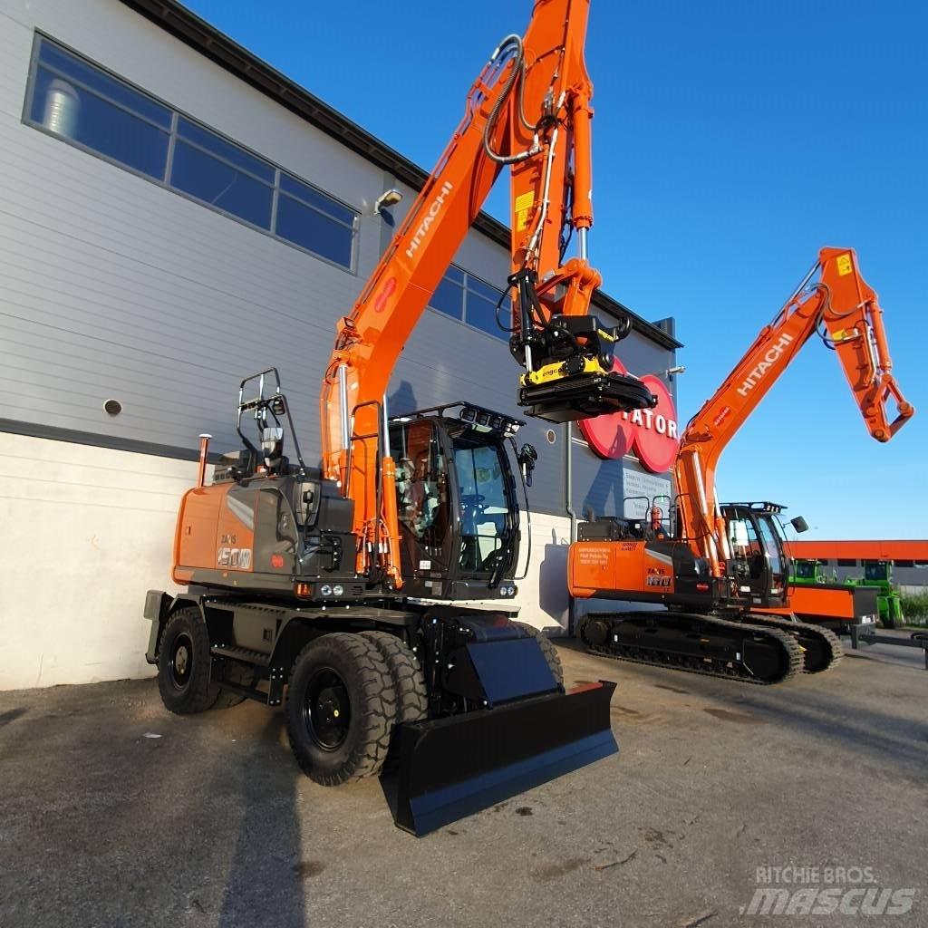 Hitachi ZX150W-7 Gumikerekes kotrók