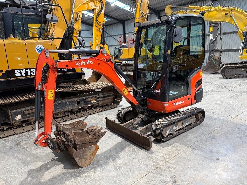 Kubota KX 018-4 Mini kotrók < 7t