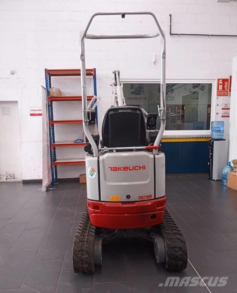Takeuchi TB 210 R Mini kotrók < 7t