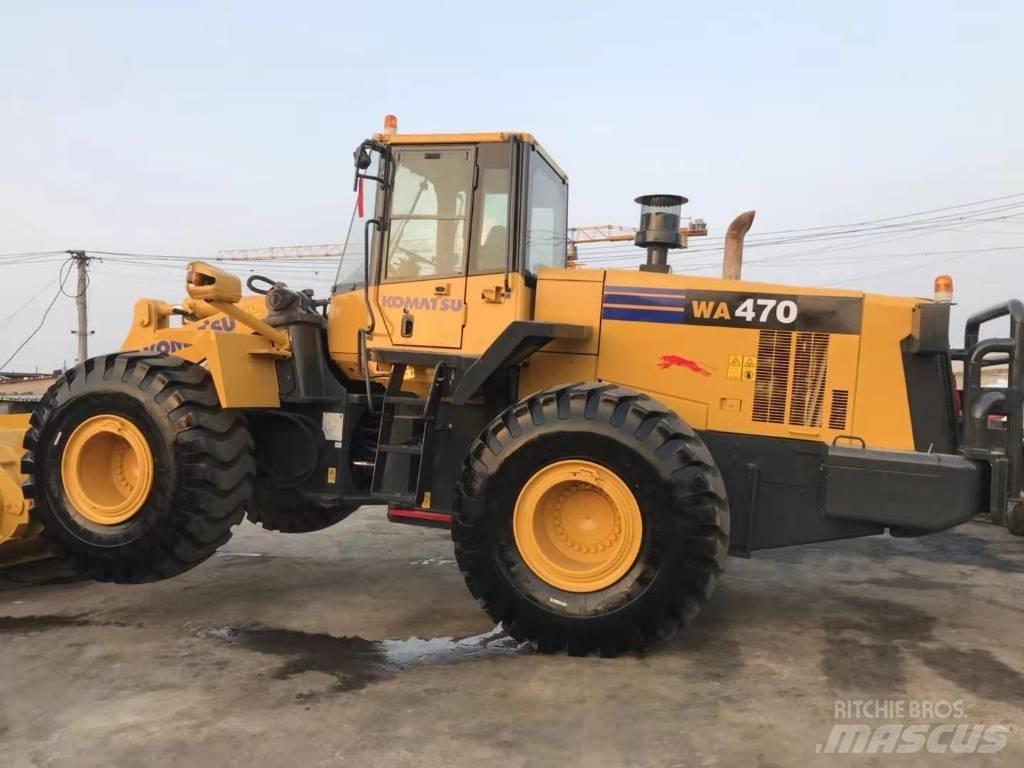 Komatsu WA470-6 Gumikerekes homlokrakodók