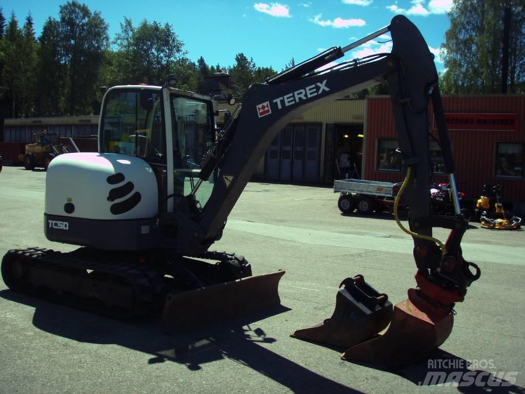 Terex TC 50 Mini kotrók < 7t