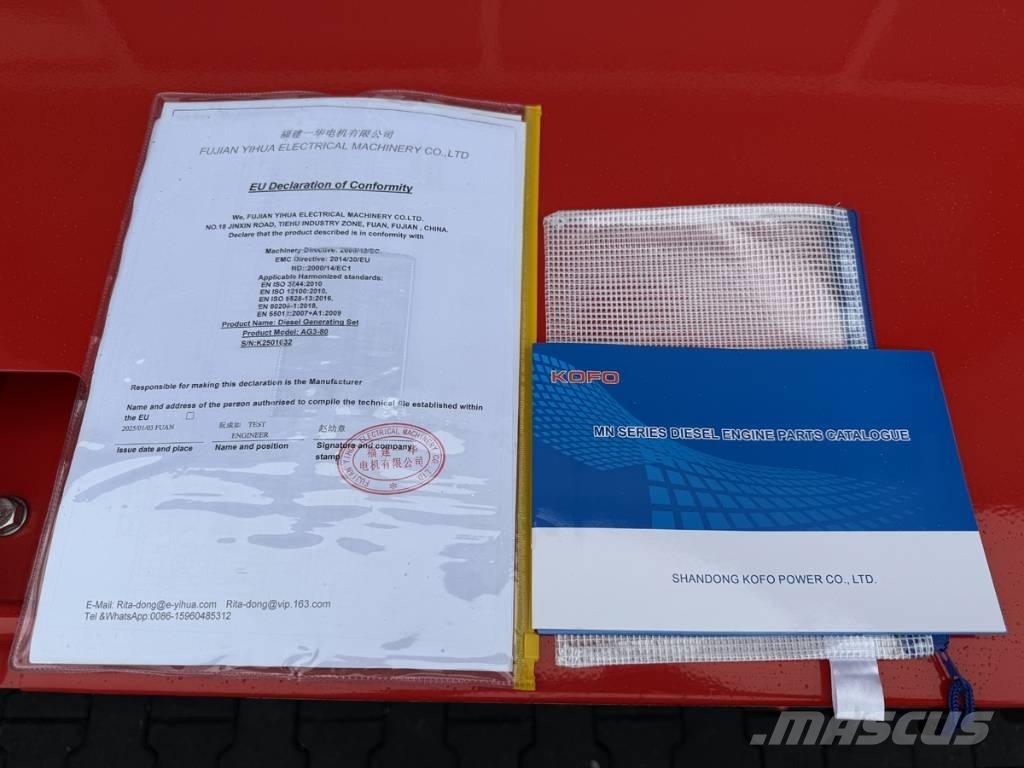 Ashita 80 kva Dízel áramfejlesztők