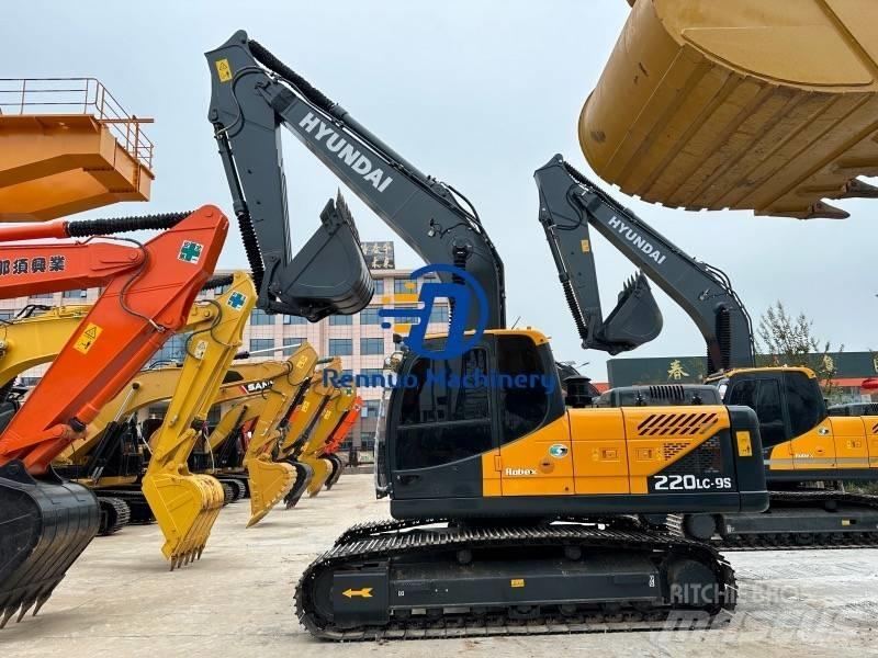 Hyundai R220LC-9S Lánctalpas kotrók