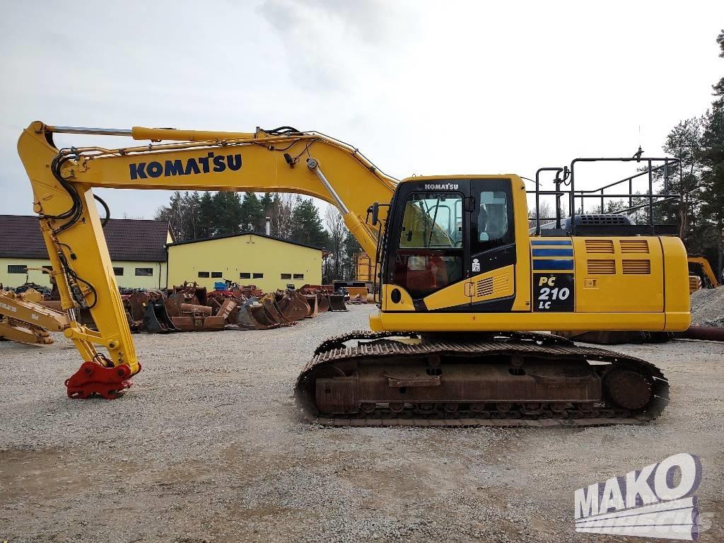 Komatsu PC 210 Lánctalpas kotrók