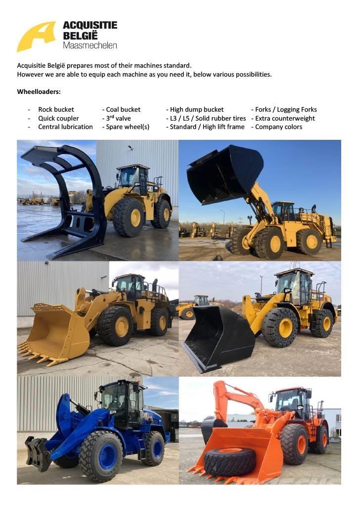 CAT 966 M Gumikerekes homlokrakodók