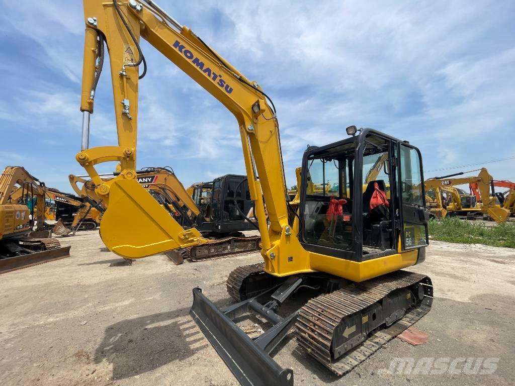 Komatsu PC 56 Mini kotrók < 7t