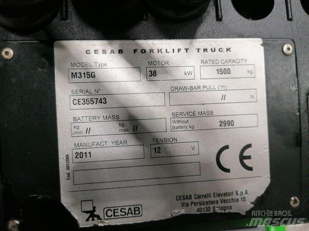 Cesab M315G Gázüzemű targoncák