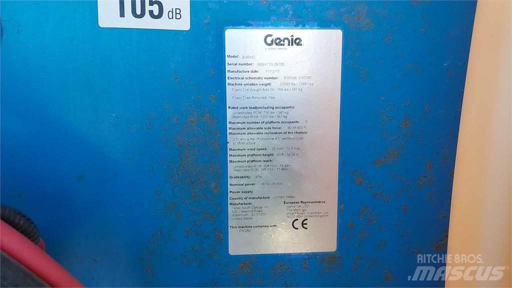 Genie S60HCE Teleszkópos emelők