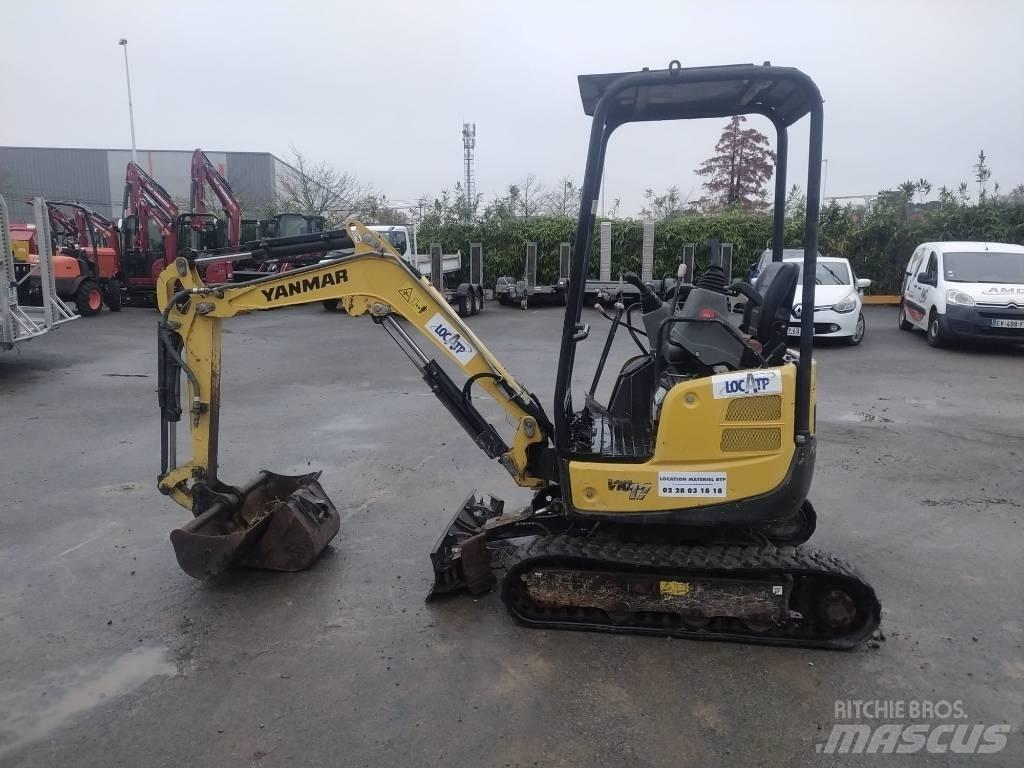 Yanmar Vio 17 U Mini kotrók < 7t