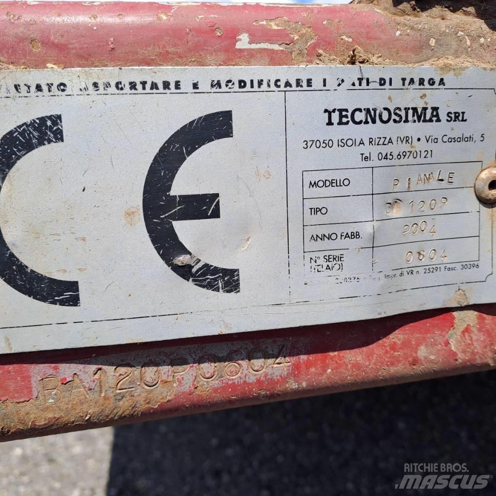 TECNOSIMA SRLQ B120P Pótkocsi alváz