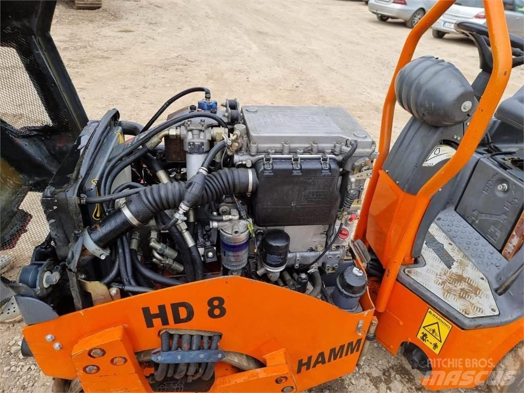 Hamm HD 8 VV Ikerdobos hengerek