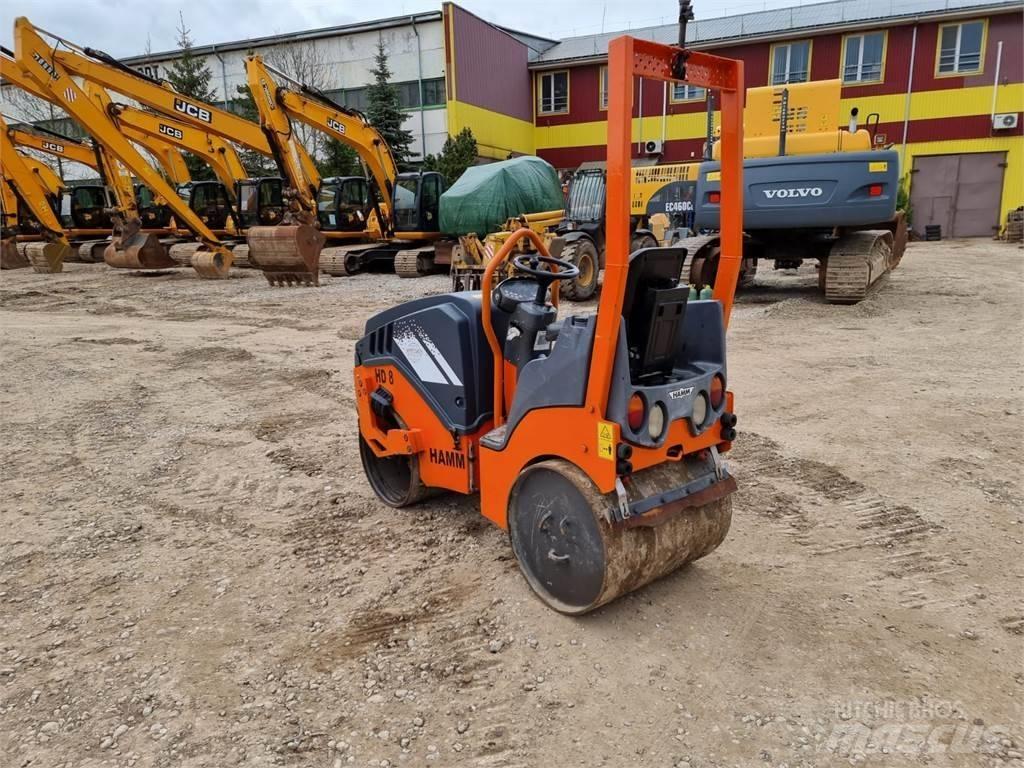 Hamm HD 8 VV Ikerdobos hengerek