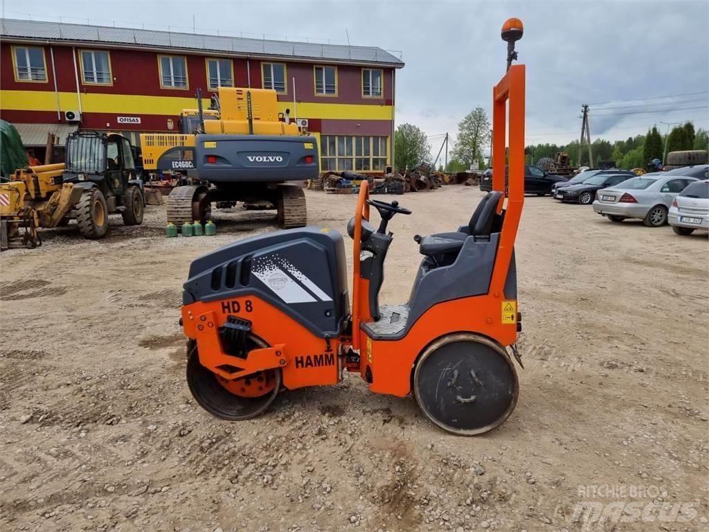 Hamm HD 8 VV Ikerdobos hengerek