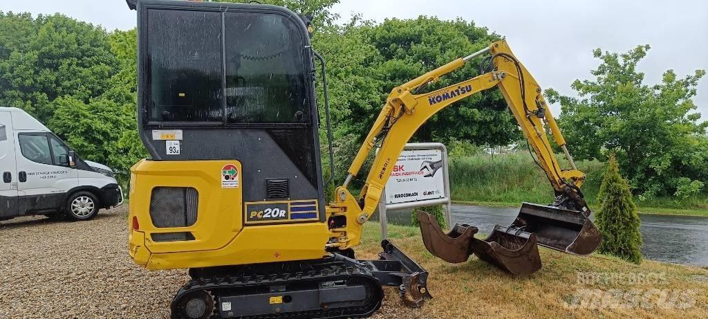 Komatsu PC20 R Mini kotrók < 7t