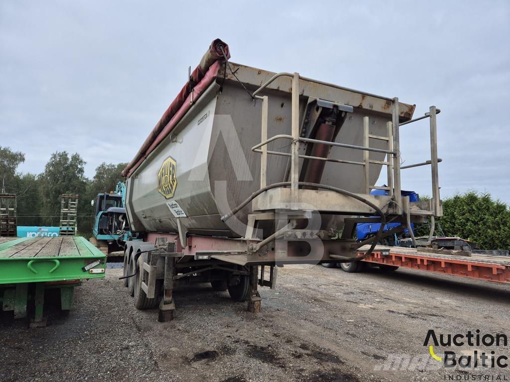 Meiller MHPS 41/3 Elhúzható ponyvás félpótkocsik