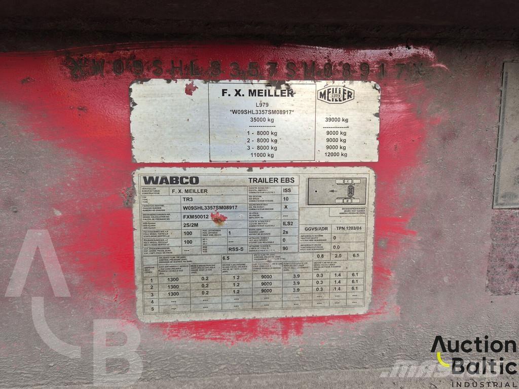 Meiller MHPS 41/3 Elhúzható ponyvás félpótkocsik