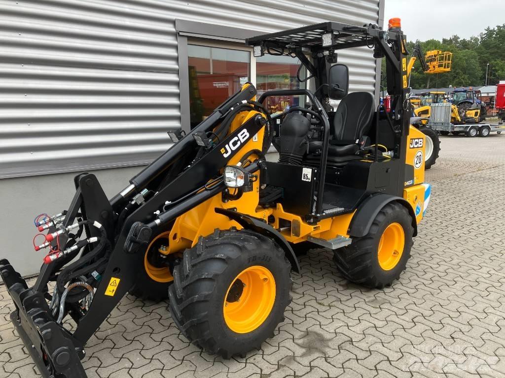 JCB 403 EL Gumikerekes homlokrakodók