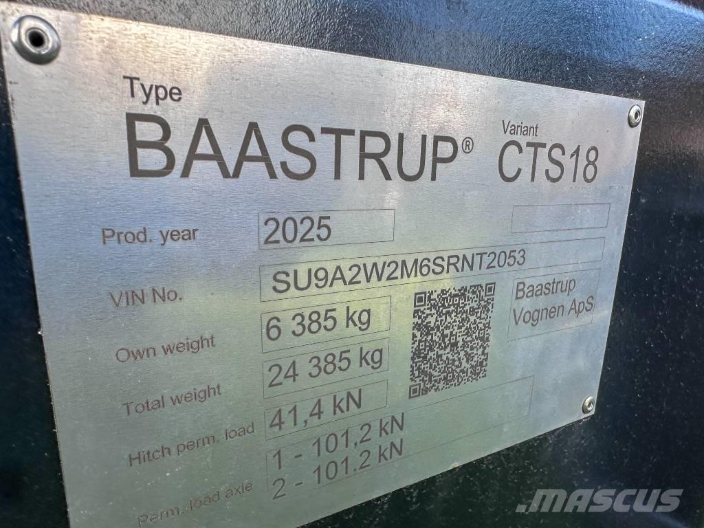 Baastrup CTS 18 Tons Billenő Mezőgazdasági pótkocsik