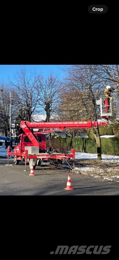 Ruthmann TB 220 Teherautóra szerelt emelők és állványok