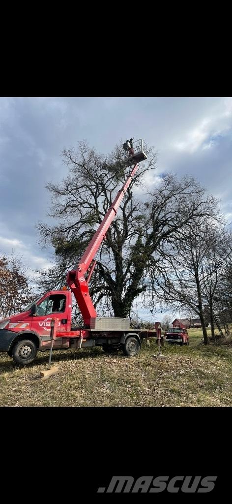 Ruthmann TB 220 Teherautóra szerelt emelők és állványok