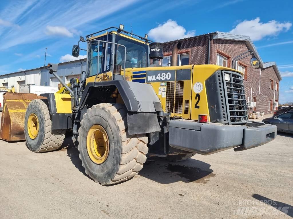 Komatsu WA 480-6 Gumikerekes homlokrakodók