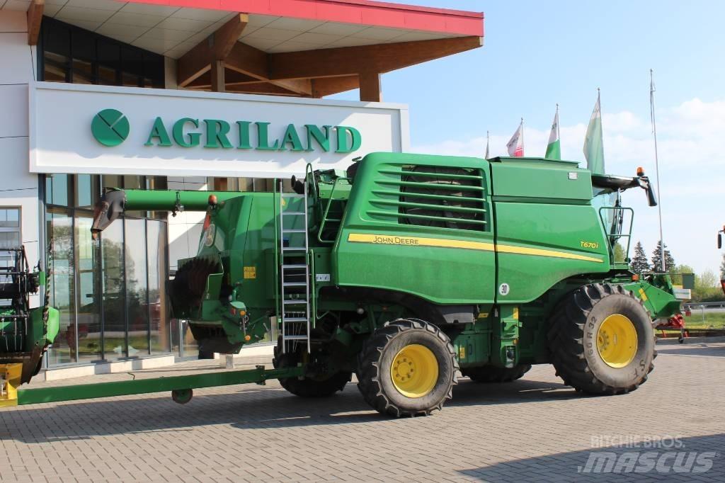 John Deere T 670 i Kombájnok