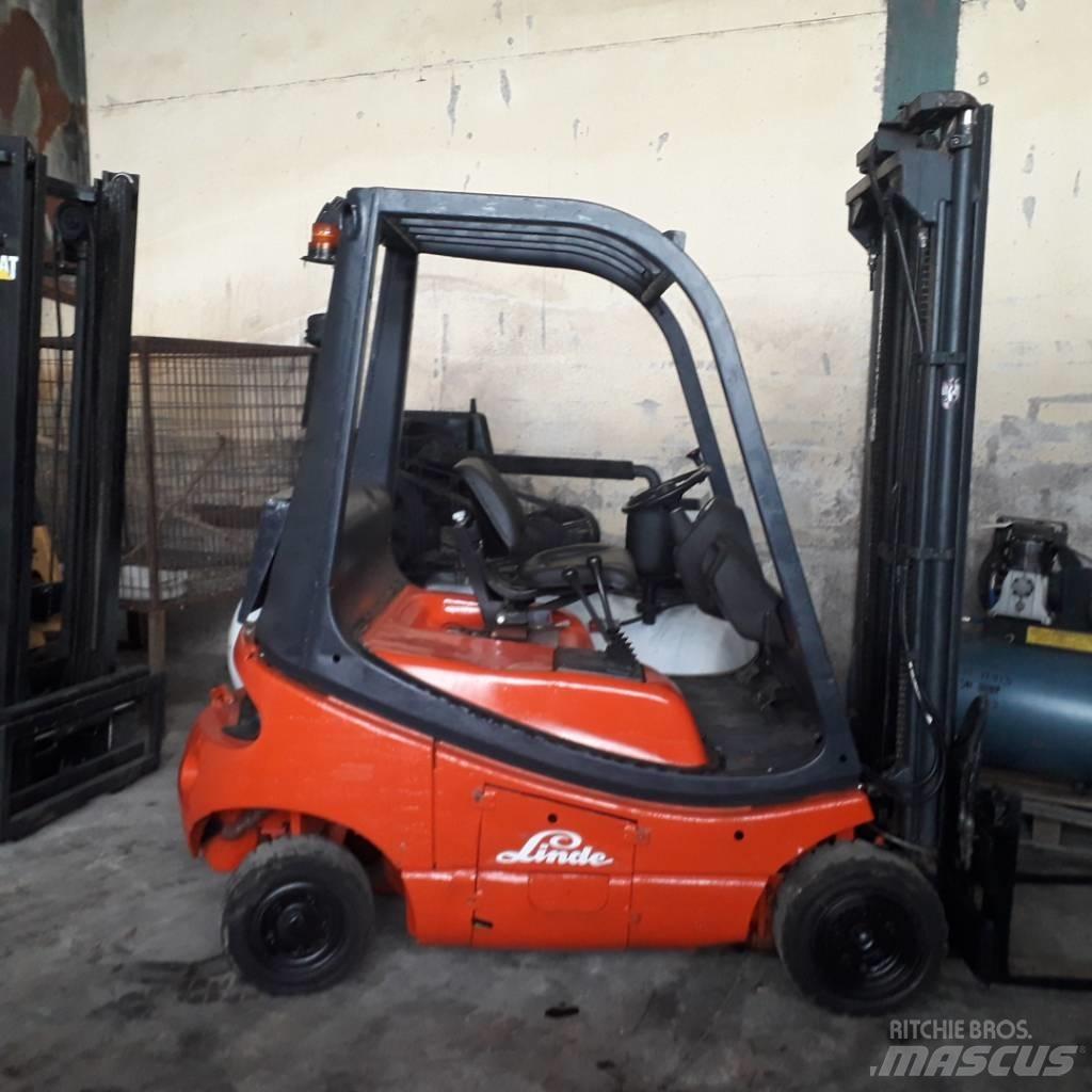 Linde H18d Tolóoszlopos targonca
