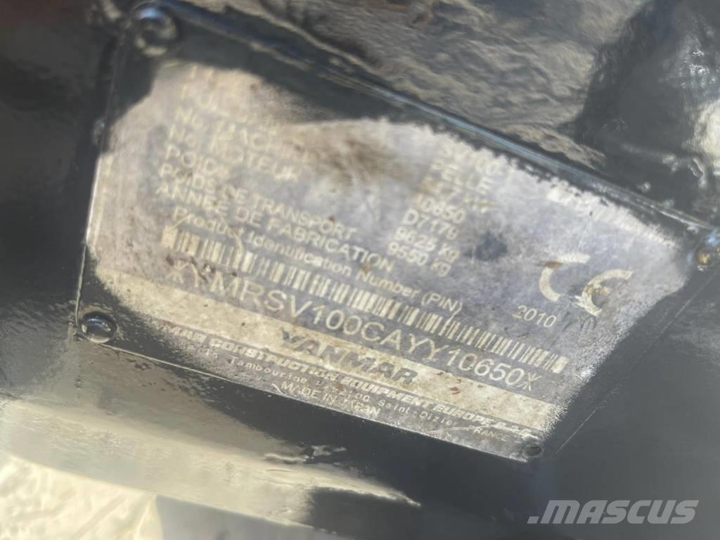 Yanmar SV 100-1 Közepes (midi) kotrók 7 t - 12 t