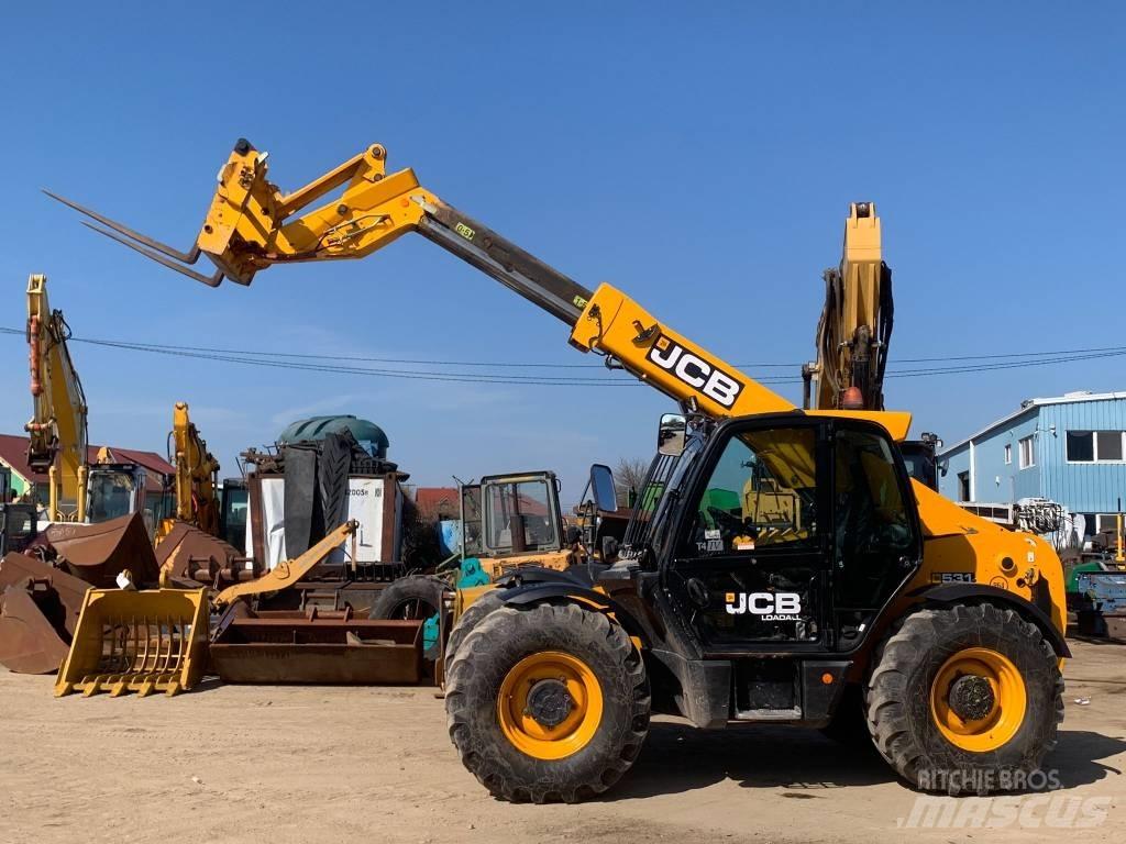 JCB 531-70 Teleszkópos mezőgazdasági rakodók