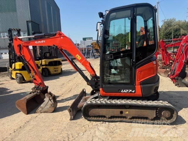 Kubota U 27-4 Mini kotrók < 7t