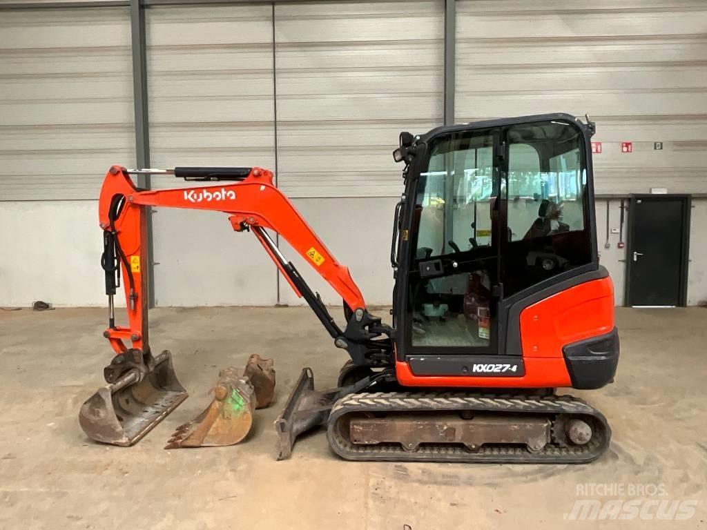 Kubota KX 027-4 Mini kotrók < 7t