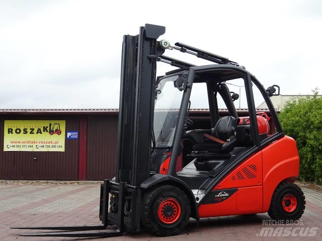 Linde H30T-02 Gázüzemű targoncák