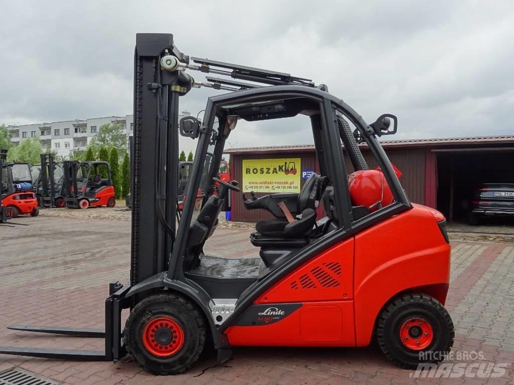 Linde H30T-02 Gázüzemű targoncák