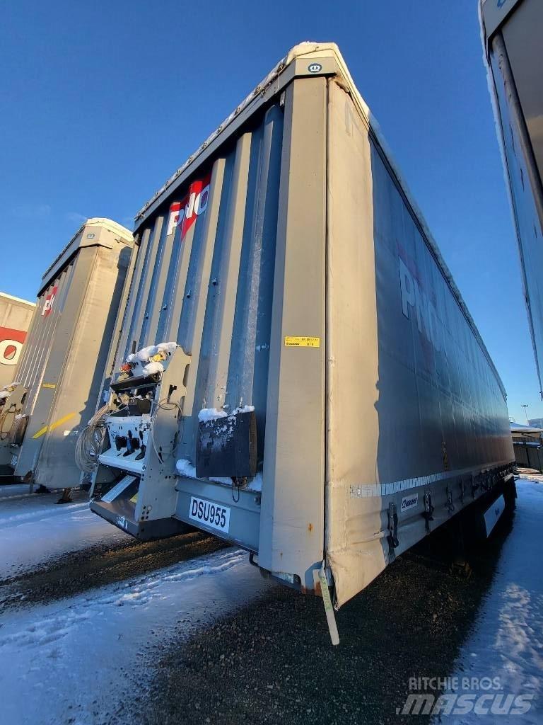 Krone Curtain Norway Elhúzható ponyvás félpótkocsik