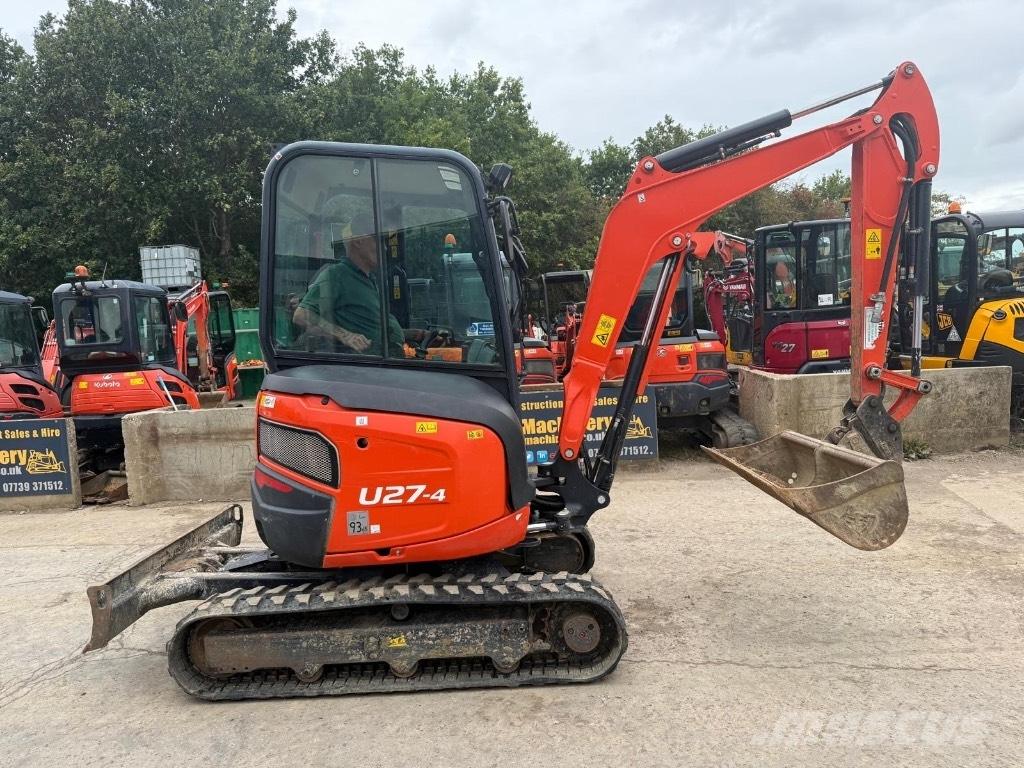 Kubota U 27-4 Mini kotrók < 7t