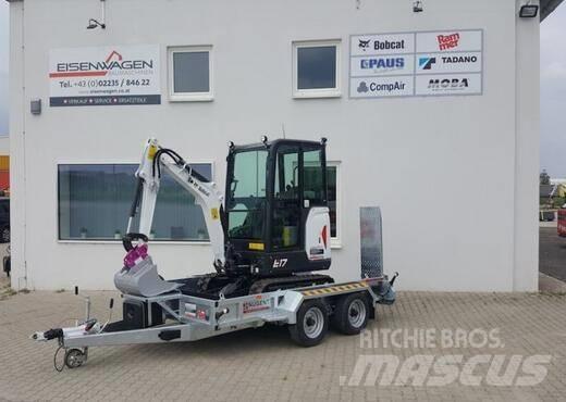 Bobcat E17 Mini kotrók < 7t
