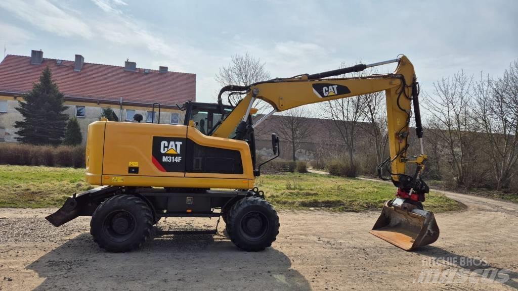CAT M 314 F Gumikerekes kotrók