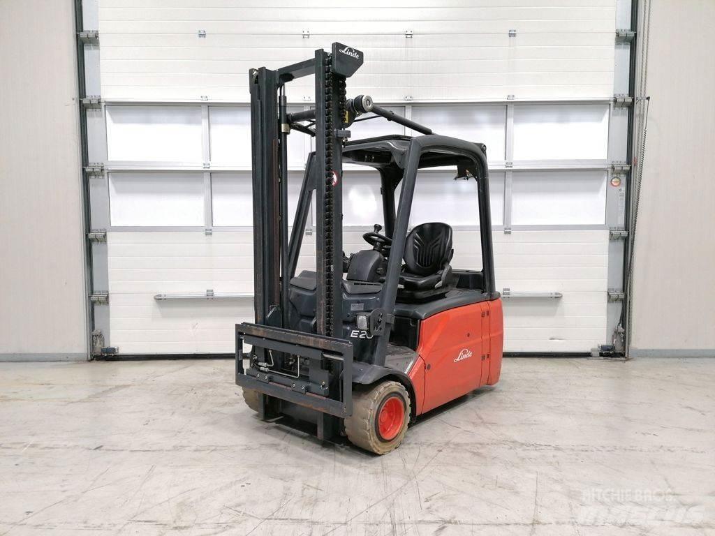 Linde E20L-01 Elektromos targoncák